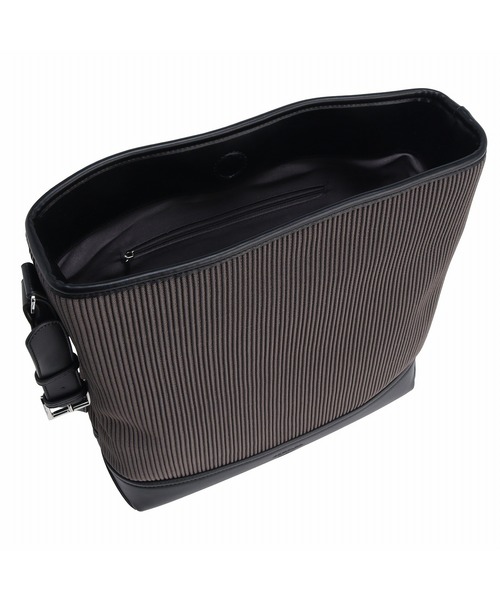 Jewelna Rose（ジュエルナローズ）の「JEWELNA by Jewelna Rose ニットトートバッグ A4 16283（トートバッグ・レディース・グレー/ブラック/アイボリー・FREE）」の14枚目の写真