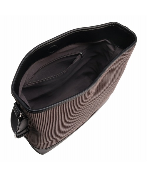 Jewelna Rose（ジュエルナローズ）の「JEWELNA by Jewelna Rose ニットトートバッグ A4 16283（トートバッグ・レディース・グレー/ブラック/アイボリー・FREE）」の15枚目の写真