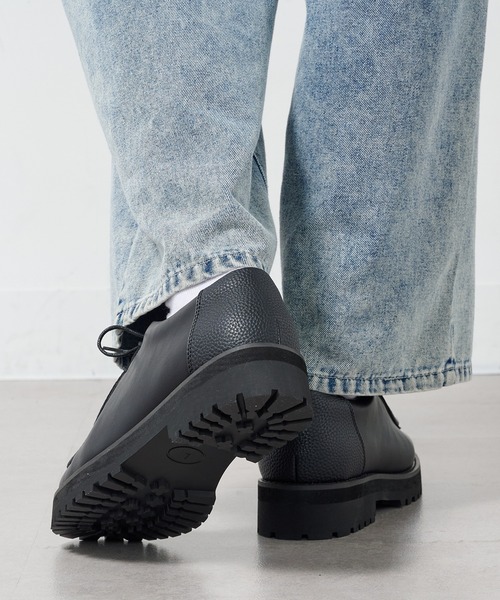 HAUS(ハウス)の「【HAUS】CHUNKY SOLE TYROLEAN SHOES チャンキーソール厚底チロリアンシューズ(モカシン/デッキシューズ・メンズ・ブラック系1/ブラック系その他2・S/M/L/LL)」の12枚目の写真