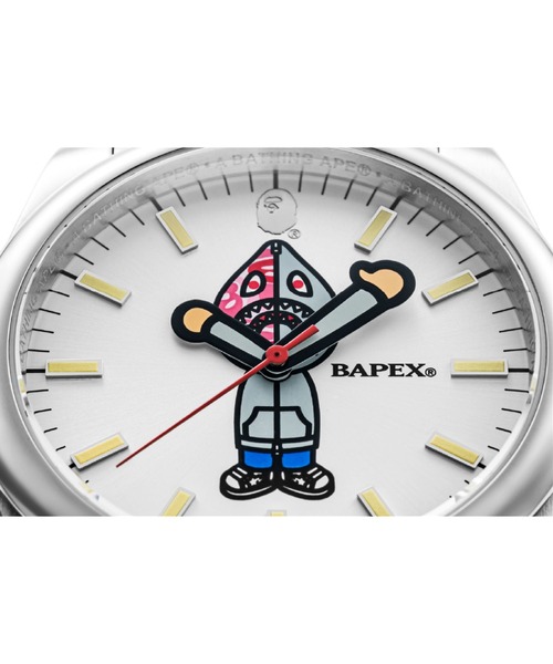 アベイシングエイプ TYPE 7 BAPEX SHARK SEIJIN（アナログ腕時計）｜A BATHING APE