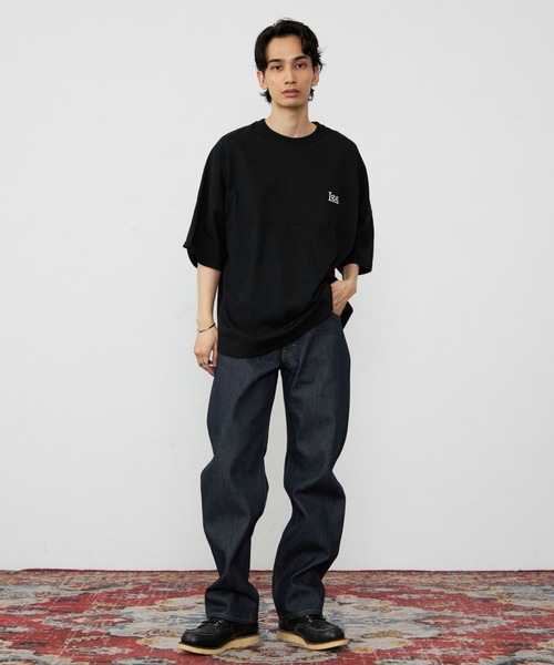 Lee（リー）の「Lee/リー【101 100周年】【リジッド/ノンウォッシュ】RIDERS101 STRAIGHT/ライダース ストレートデニムパンツ リジッドデニムパンツ ヴィンテージデニムパンツ セットアップ可（デニムパンツ・メンズ・ノンウォッシュ・SMALL/MEDIUM/LARGE/X-LARGE）」の5枚目の写真