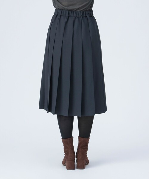 BEAMS HEART(ビームスハート)の「プリーツ ミディ スカート(スカート・レディース・グレー/ネイビー・FREE)」の13枚目の写真