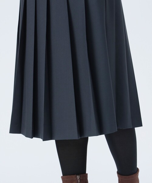 BEAMS HEART(ビームスハート)の「プリーツ ミディ スカート(スカート・レディース・グレー/ネイビー・FREE)」の15枚目の写真