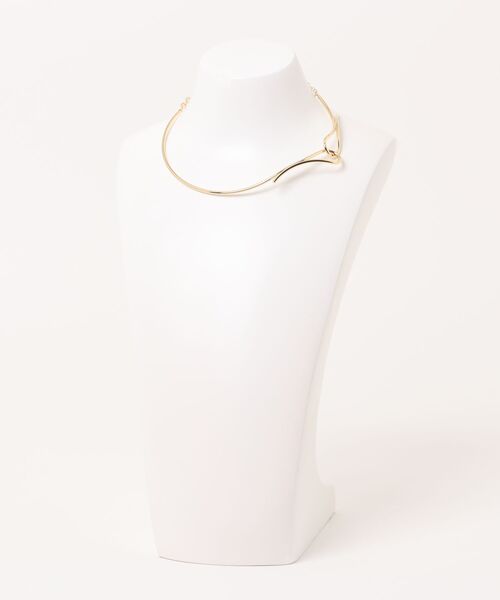 mellowneon(メロウネオン)の「ループチョーカーネックレス(ネックレス・レディース・シルバー/ゴールド・FREE)」の3枚目の写真