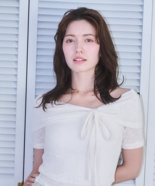 mellowneon(メロウネオン)の「ループチョーカーネックレス(ネックレス・レディース・シルバー/ゴールド・FREE)」の8枚目の写真