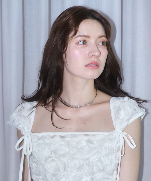 mellowneon(メロウネオン)の「ループチョーカーネックレス(ネックレス・レディース・シルバー/ゴールド・FREE)」の11枚目の写真