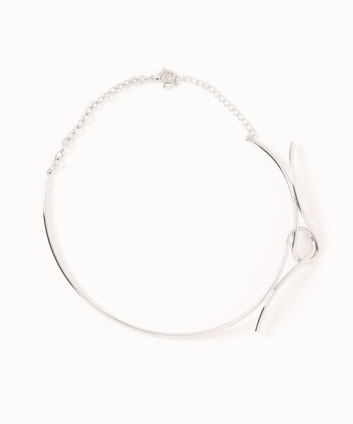 mellowneon(メロウネオン)の「ループチョーカーネックレス(ネックレス・レディース・シルバー/ゴールド・FREE)」の13枚目の写真