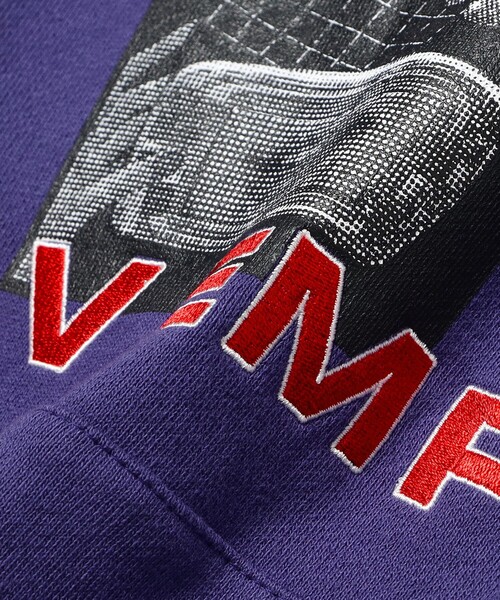 C.E(シーイー)の「C.E / FREQUENCY HOODY(スウェット・メンズ・パープル・X-LARGE/MEDIUM/LARGE)」の9枚目の写真