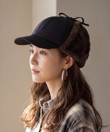 RIVER UP（リバーアップ）の「【RIVER UP/リバーアップ】PUFFER FLAP CAP パッファー フラップ キャップ（キャップ）」