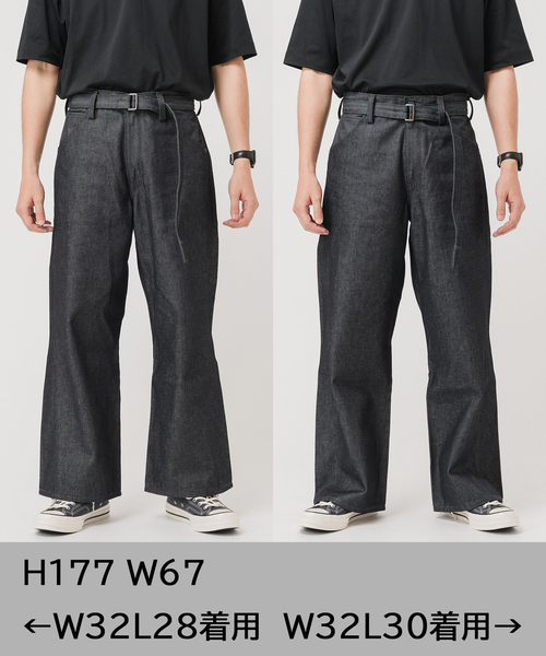 LEVI'S(R)/リーバイス(R) 別注 TWISTED BELTEDバギー EDIFICE｜LEVI'S(R)/リーバイス(R) 別注 TWISTED BELTED デニム