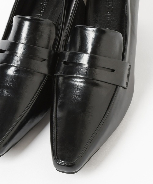 Andemiu（アンデミュウ）の「【抗菌/消臭/吸水/速乾/撥水】ヒールローファ576646（ローファー・レディース・ダークブラウン/ブラック/アイボリー・MEDIUM/LARGE）」の18枚目の写真