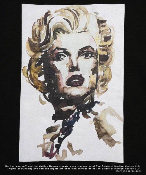 DISCOVERED（ディスカバード）の「MARILYN MONROE TEE (TAKESHI MASADA)（Tシャツ/カットソー・メンズ・ホワイト/ブラック・1/2/4/3）」の3枚目の写真