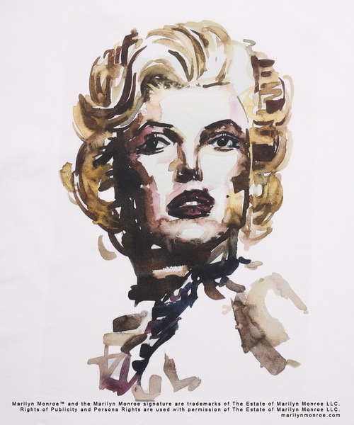 DISCOVERED（ディスカバード）の「MARILYN MONROE TEE (TAKESHI MASADA)（Tシャツ/カットソー・メンズ・ホワイト/ブラック・1/2/4/3）」の5枚目の写真