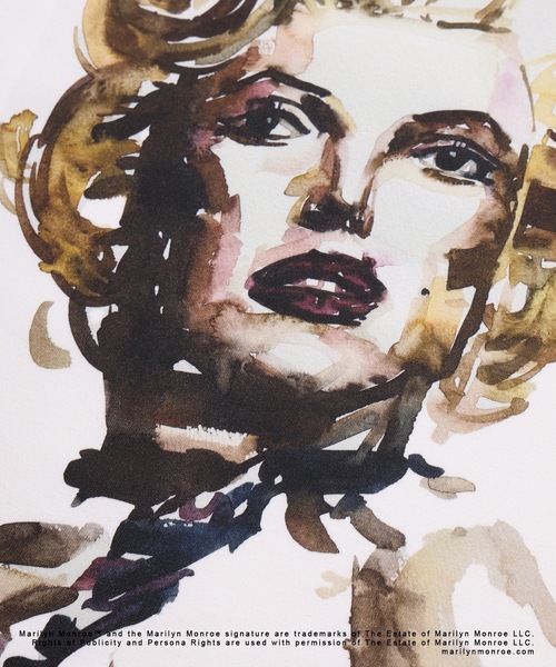 DISCOVERED（ディスカバード）の「MARILYN MONROE TEE (TAKESHI MASADA)（Tシャツ/カットソー・メンズ・ホワイト/ブラック・1/2/4/3）」の6枚目の写真