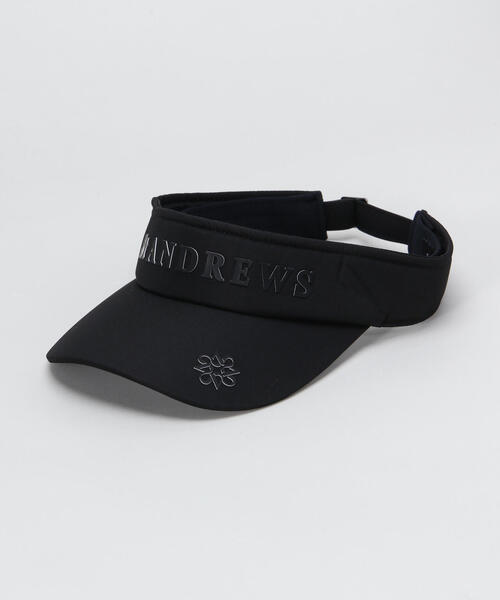 セール】【St ANDREWS】ツイルロゴバイザー（サンバイザー）｜St