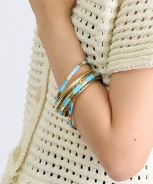 Vini（ヴィニ）の「【Vini SELECT】ゴールドブレスレット バングルセット（ブレスレット）」