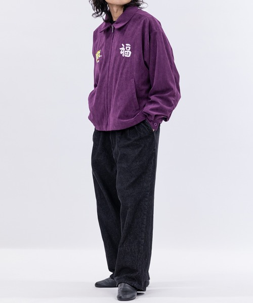 a】チェーン刺繍 コーデュロイベトジャン（スカジャン）｜JOHN'S