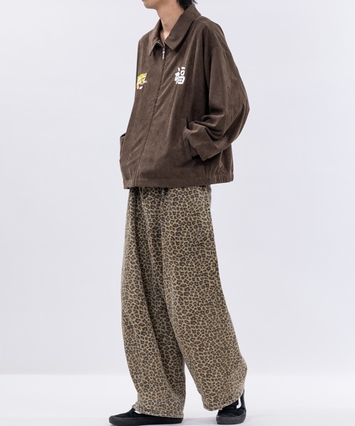 セール】【a】チェーン刺繍 コーデュロイベトジャン（スカジャン