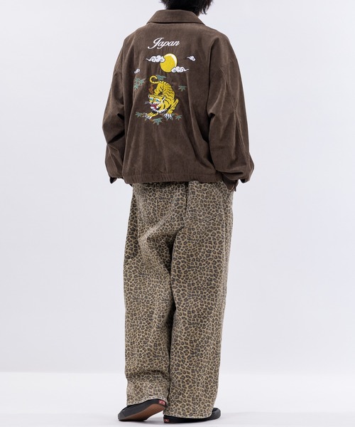 JOHN'S CLOSET（ジョンズクローゼット）の「【a】チェーン刺繍 コーデュロイベトジャン（スカジャン・メンズ・ブラック/ワインレッド/ブラウン・LARGE/MEDIUM）」の18枚目の写真