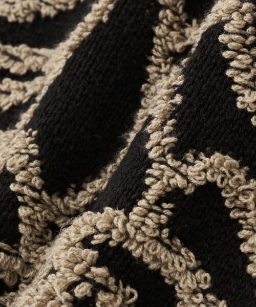 DANKE SCHON(ダンケシェーン)の「DankeSchon/ダンケシェーン/TCKNIT PATTERN(ニット/セーター・メンズ・チャコールグレー/ベージュ/ブラック/グレー・M/L)」の11枚目の写真