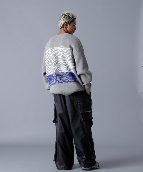 DANKE SCHON(ダンケシェーン)の「DankeSchon/ダンケシェーン/TCKNIT PATTERN(ニット/セーター・メンズ・チャコールグレー/ベージュ/ブラック/グレー・M/L)」の15枚目の写真