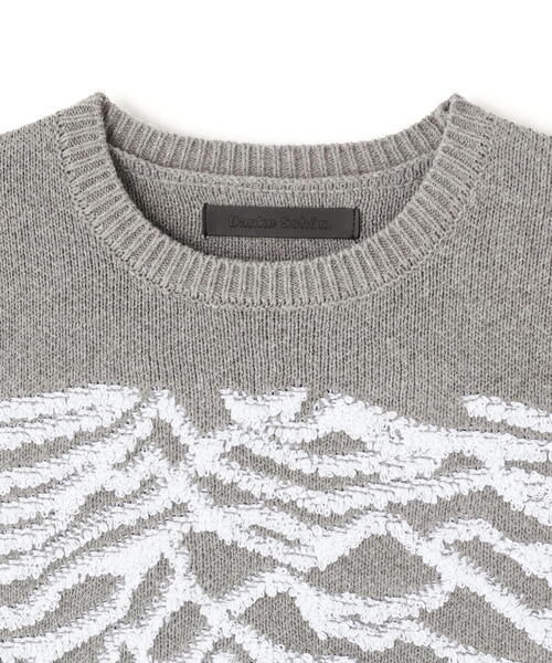 DANKE SCHON(ダンケシェーン)の「DankeSchon/ダンケシェーン/TCKNIT PATTERN(ニット/セーター・メンズ・チャコールグレー/ベージュ/ブラック/グレー・M/L)」の17枚目の写真