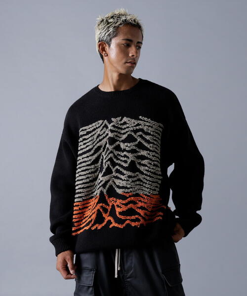 DANKE SCHON(ダンケシェーン)の「DankeSchon/ダンケシェーン/TCKNIT PATTERN(ニット/セーター・メンズ・チャコールグレー/ベージュ/ブラック/グレー・M/L)」の1枚目の写真