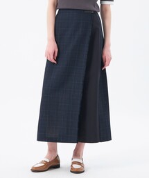 MACKINTOSH PHILOSOPHY ミモレ丈　プリーツスカート セール】 レースプリーツスカート （ロング・マキシ丈スカート