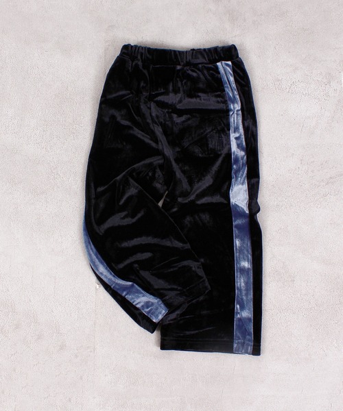 Ocean&Ground（オーシャン&グラウンド）の「ベロアラインパンツ（その他パンツ・キッズ・ネイビー/ブラウン/ターコイズブルー/ブラック・90/100/110/120/130/140）」の2枚目の写真