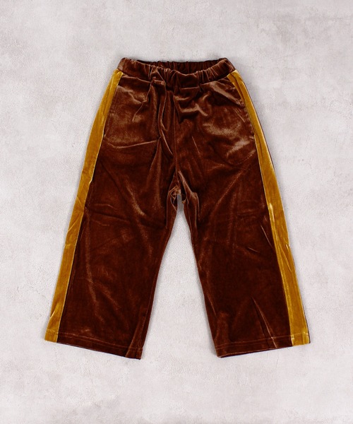 Ocean&Ground（オーシャン&グラウンド）の「ベロアラインパンツ（その他パンツ・キッズ・ネイビー/ブラウン/ターコイズブルー/ブラック・90/100/110/120/130/140）」の5枚目の写真