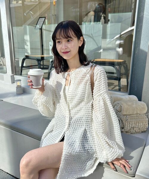 akane__11.1】フリンジシェイプチュニック（チュニック