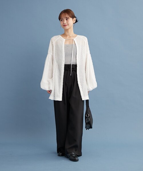 セール】【@akane__11.1】フリンジシェイプチュニック（チュニック