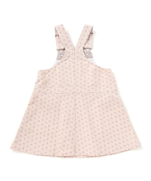 SLAP SLIP（スラップスリップ）の「デニムツイル総柄ジャンパースカート(80~130cm)（ジャンパースカート・キッズ・ホワイト系その他2/ブルー系その他2・110cm/130cm/100cm/80ｃｍ/90cm/120cm）」の14枚目の写真