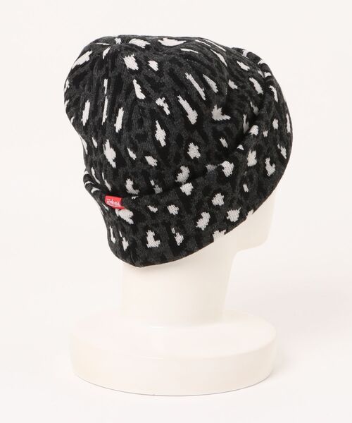 Manhattan Portage/マンハッタンポーテージ ビーニー LEOPARD JACQUARD