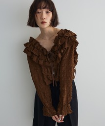 AnriettMusee（アンリエットミュゼ）の「2WAYフリルブラウス（シャツ/ブラウス）」