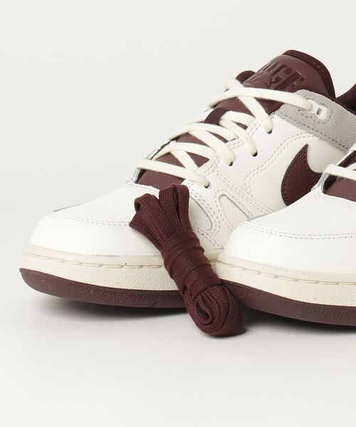 NIKE（ナイキ）の「ﾅｲｷ NIKE FULL FORCE LO SN ﾌﾙ ﾌｫｰｽ ﾛｰ（スニーカー・メンズ・バーガンディー・25.0cm/25.5cm/26.0cm/26.5cm/27.0cm/27.5cm/28.0cm）」の15枚目の写真