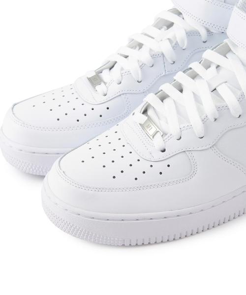 NIKE（ナイキ）の「NIKE（ナイキ） エアフォースワン MID 97（スニーカー・メンズ・ホワイト・27cm/29cm/28.5cm/27.5cm/28cm/26cm/26.5cm）」の6枚目の写真