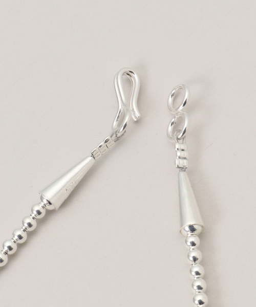 Spick & Span（スピックアンドスパン）の「ERICKA NICOLAS BEGAY/エリッカ ニコラス ビゲイ ナバホパールネックレス 3mm/75cm（ネックレス・レディース・シルバー・FREE）」の4枚目の写真