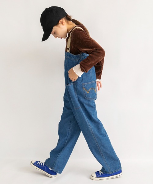 セール】【Ou? by EDWIN】サス付きサロペット（サロペット