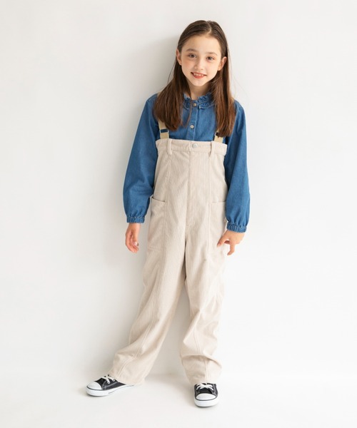 セール】【Ou? by EDWIN】サス付きサロペット（サロペット