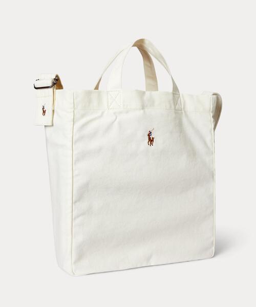 ポロ　ラルフローレン　キャンバス ショッパー トート キャンバス ショッパー トート（トートバッグ）｜POLO RALPH LAUREN