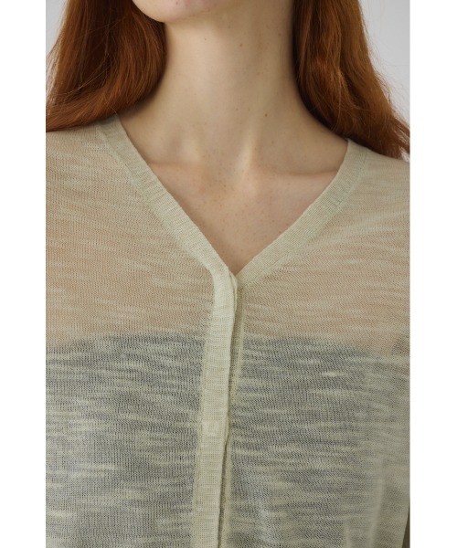 Dry touch summer knit C/D ドライタッチ サマー ニット カーディガン