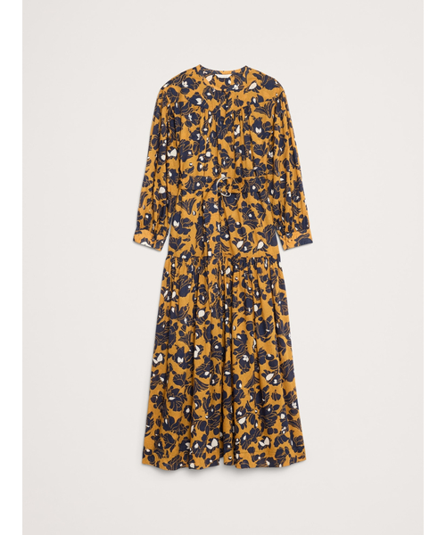 Banana Republic（バナナリパブリック）の「コットン ドロップウエスト マキシ シャツドレス（ワンピース・レディース・ベージュ/ネイビー・S/L/M/XS）」の11枚目の写真