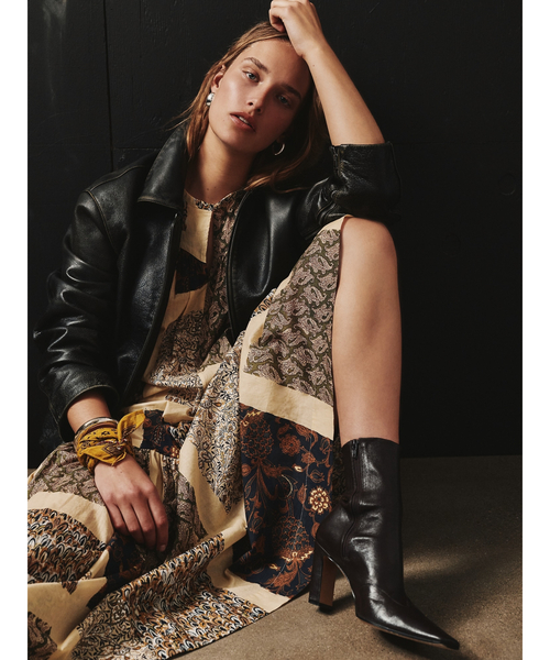 Banana Republic（バナナリパブリック）の「コットン ドロップウエスト マキシ シャツドレス（ワンピース・レディース・ベージュ/ネイビー・S/L/M/XS）」の12枚目の写真