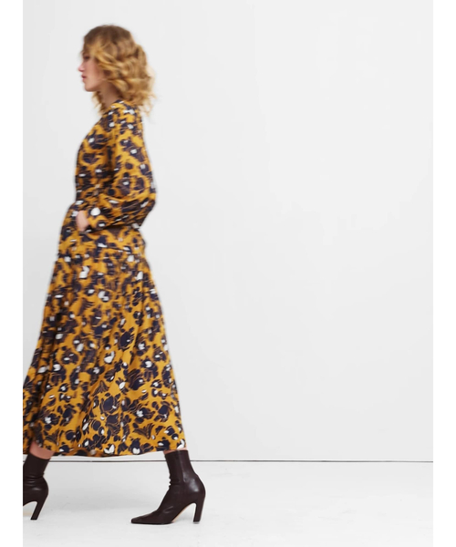 Banana Republic（バナナリパブリック）の「コットン ドロップウエスト マキシ シャツドレス（ワンピース・レディース・ベージュ/ネイビー・S/L/M/XS）」の13枚目の写真