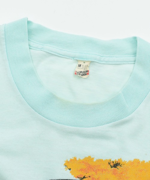 SCREEN STARS(スクリーンスターズ)の「【USED】80’s SCREEN STARS “deer” アニマル Tシャツ(Tシャツ/カットソー・メンズ・ブルー・MEDIUM)」の4枚目の写真