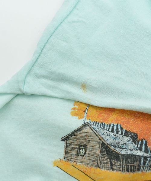 SCREEN STARS(スクリーンスターズ)の「【USED】80’s SCREEN STARS “deer” アニマル Tシャツ(Tシャツ/カットソー・メンズ・ブルー・MEDIUM)」の7枚目の写真