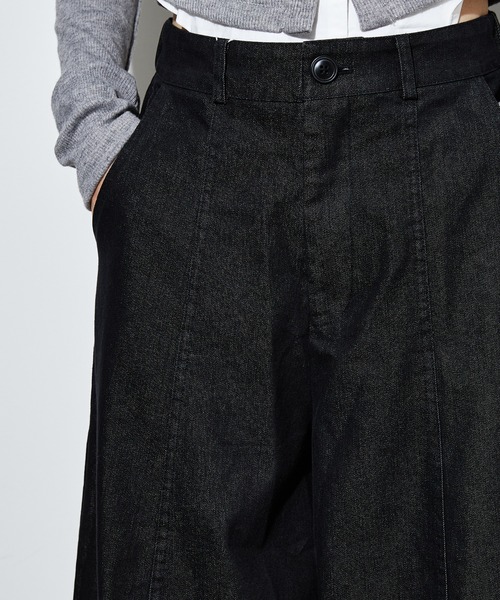 SUWDEE(スーディー)の「high waist curve denim pants(デニムパンツ・レディース・ブラック・L/M/S)」の11枚目の写真