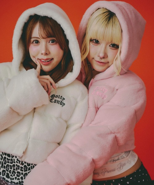 GALFY-ギャルもこふわブルゾン（その他アウター）｜GALFY（ガルフィー