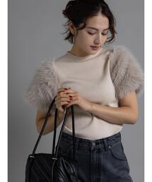 ファースリーブ ニット」に該当するレディースファッション通販 - ZOZOTOWN
